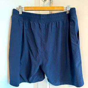 RHONE MAKO 7” LINED SHORTS - (L) NAVY